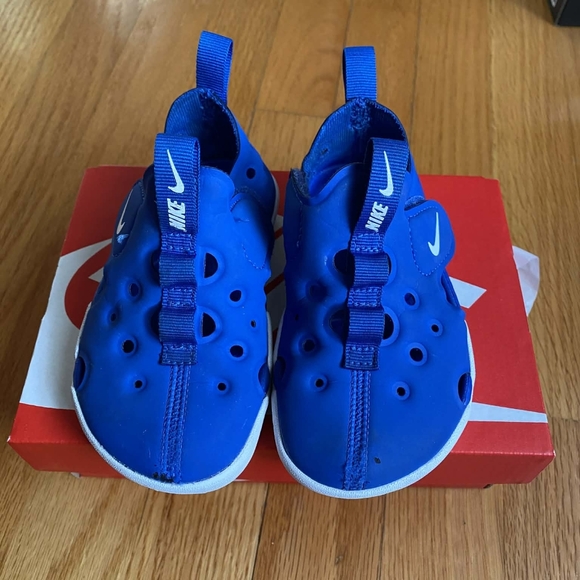 Nike Sunray Protect 4 Kids Royal Blue Water Shoe Size 6c - Picture 5 of 11
